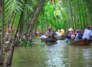 Du lịch Trà Vinh, khám phá vẻ đẹp cù lao Tân Quy mùa trái chín Du lịch Trà Vinh, khám phá vẻ đẹp cù lao Tân Quy mùa trái chín