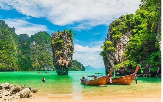 Vẻ đẹp của vịnh Phang Nga - thiên đường du lịch biển ấn tượng Thái Lan